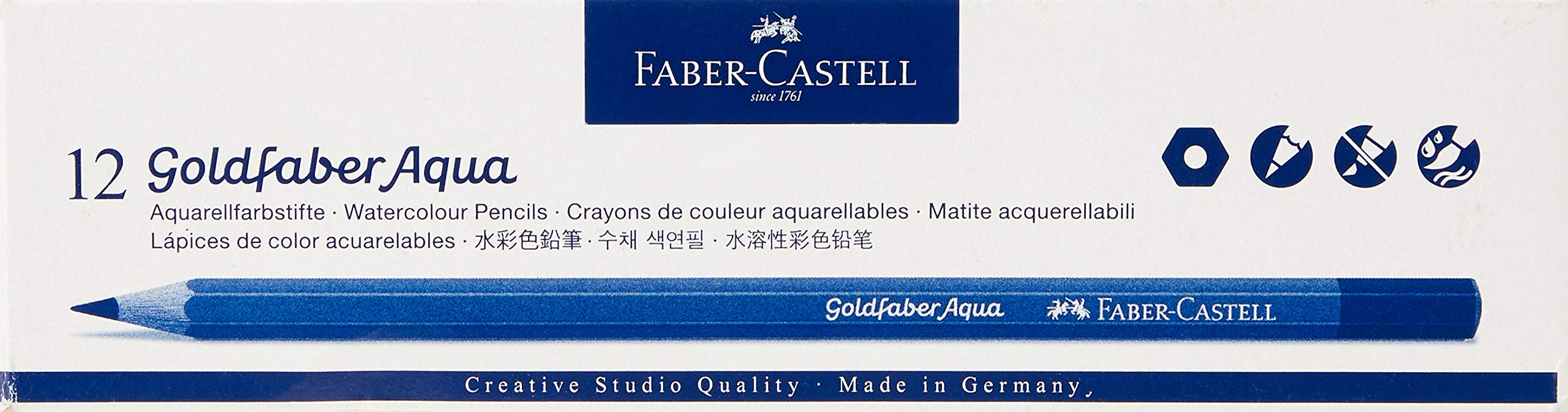 Faber Castell GOLDFABER AQUA COLORED PENCIL LIGHT MAGENTA