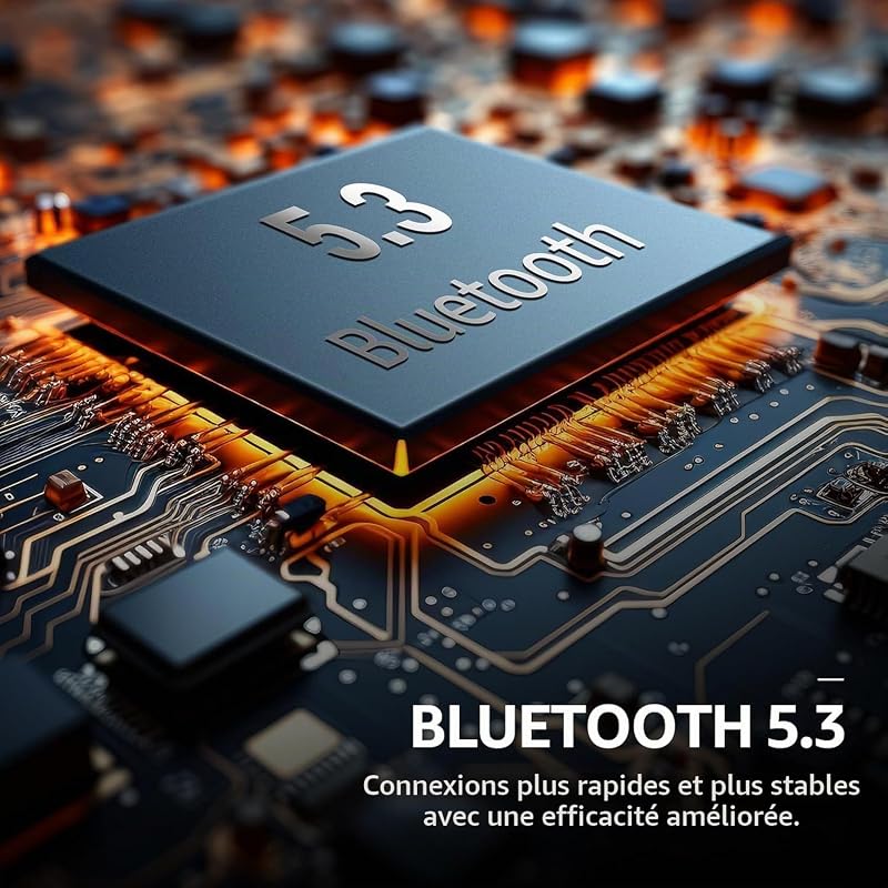 E2 Écouteurs Bluetooth sans Fil, Ecouteurs Bluetooth 5.3
