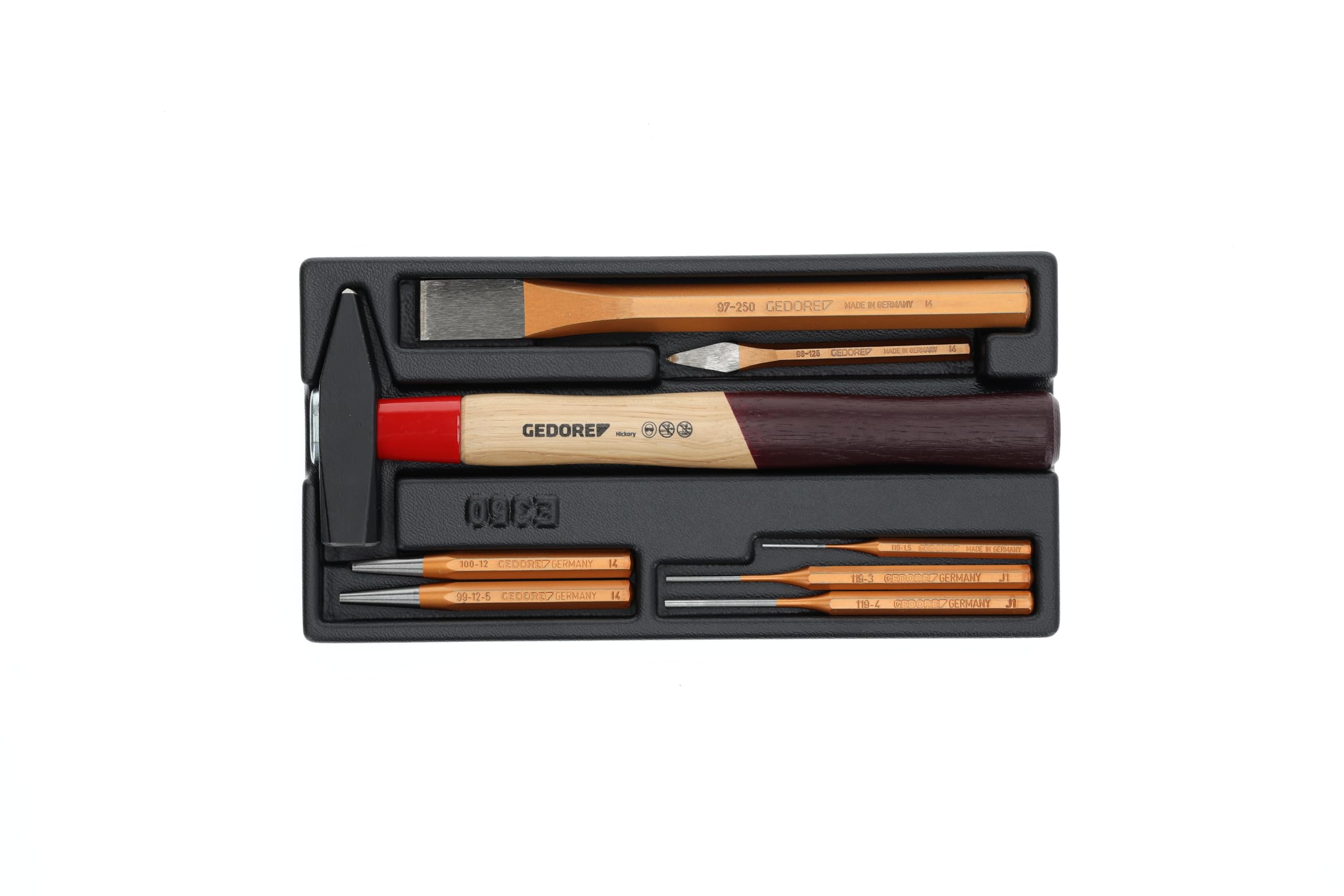 Gedore Chisel Set in 1/3 Module, 1500 ES 350