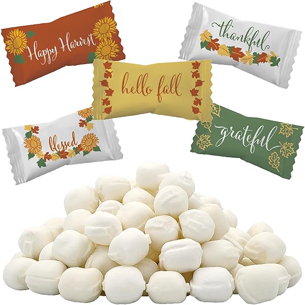 THE DREIDEL COMPANY 55- PACK AUTUMN BUTTERMINTS, MINT...