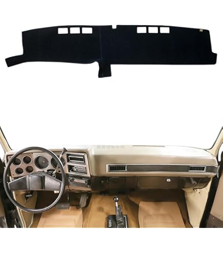 ★新品 1981ー1991年 サバーバン ダッシュマット c10 k10 k5 Yiz Dash Cover Mat Custom Fit for 1981-1991 Chevrolet Chevy C/K/R