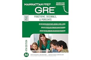 GRE Fractions, Decimals, & Percents (Manhattan Prep GRE Strategy Guides)