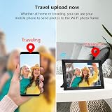 AKImart FRAMEO 10.1 inch WiFi Digital Photo Frame 32GB IPS Touch view 4