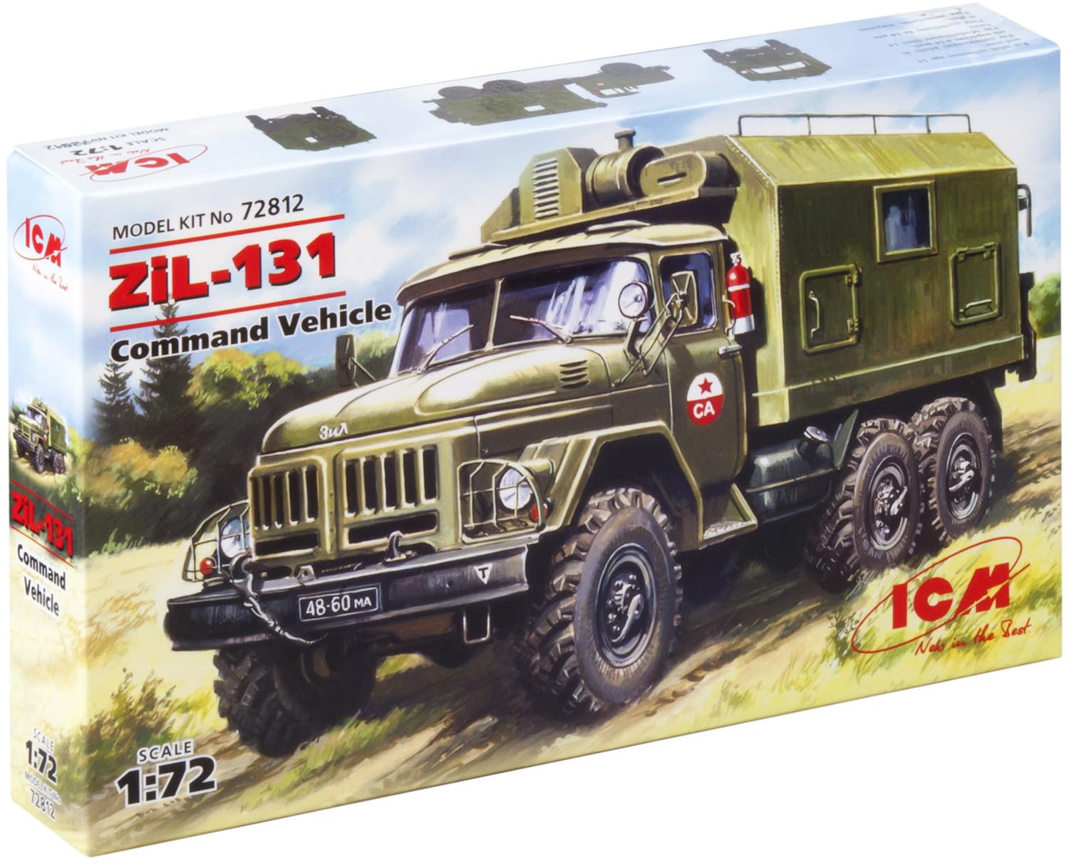 ICM 1:72 - ZiL-131, Command Vehicle