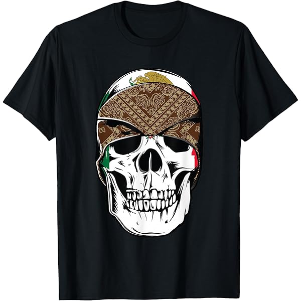 Amazon.com: Blue Bandana Skull Gangster OG Biker Graphic Skull