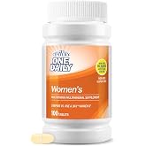 21st Century One Daily Women's Multivitamin Tablets, 100 Count | Complete Daily Multivitamin &amp; Multimineral, Compare VS. One A Day&reg; Women's, Women with 16 Essential Nutrients for Energy
