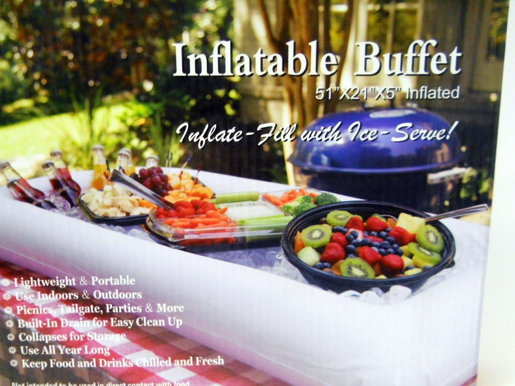 Inflatable Buffet Fill with Ice Parties Backyard Camping Tailgate