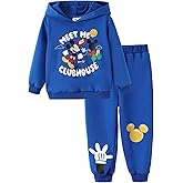 Disney Marvel Spider-Man Mickey Toy Story Cars Boy Pullover Hoodie&Jogger Pants Outfit Set Sweatsuit Lounge Matching Set 2-9Y