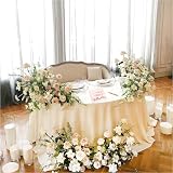 HOWAF Goodbye Miss Hello Mrs Notebook Pink Rose Gold Hen Party Guest Book view 7