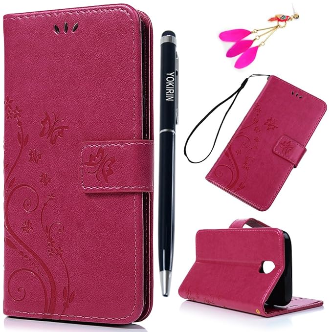 YOKIRIN J5 2017 Lederhülle Wallet Case für Samsung Galaxy J5 2017 PU Leder Handyhülle Flipcase Ständer Case Bookstyle Schutzh