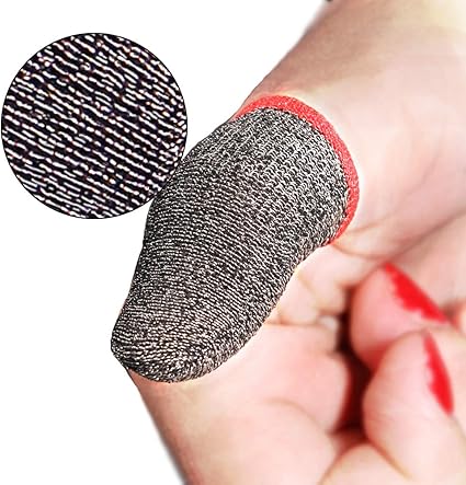 Amazon Co Jp Momofly 銀繊維含有量50 銀繊維糸とナイロンの高密度紡績 10枚入り 荒野行動 Pubg Mobile スマホゲーム 指サック 紡績技術革新 薄型 高感度 超快適 抜群な操作感 中等度多汗症向け 素手操作のゲーム体験 指カバー Android Iphone タブレット 対応