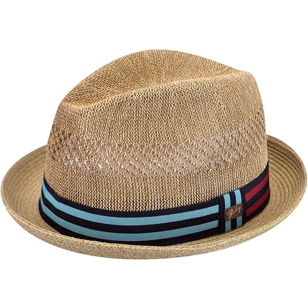 Bailey of Hollywood Men's Hooper Braided Fedora Trilby Hat Hat