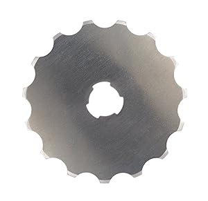 Fiskars 193610-1001 Perforating Rotary Replacement Blade, 45 mm