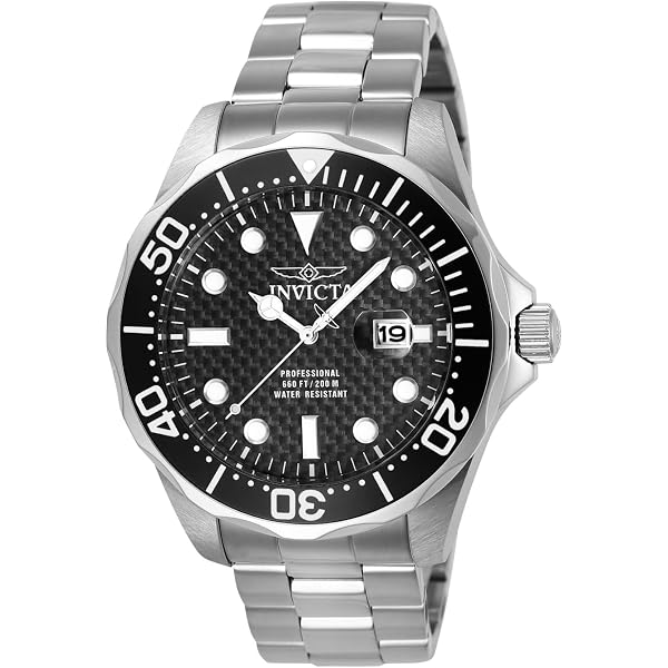 Amazon.com: Invicta 40mm Men's Pro Diver Blue Dial Silver Tone