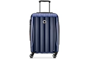 DELSEY PARIS Helium Aero Hardside Expandable Luggage with Spinner Wheels, Blue Cobalt, Carry-On 21 Inch