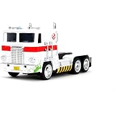 Jada Hollywood Rides Ghostbusters x Transformers Optimus Prime G1 Mashup - Die-cast, Opening Doors, 1:32 Scale, Ages 8+ (40th Anniversary Edition)