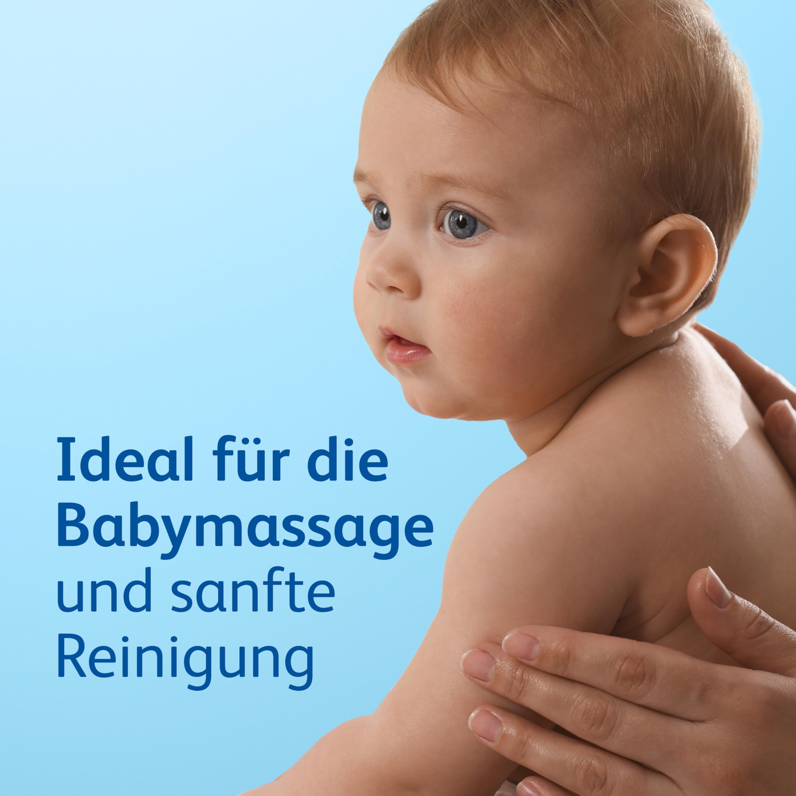 Penaten Pflegeöl 500ml, sanftes Baby Massageöl und Babyöl zur Pflege, Reinigung und Massage, ohne Parabene und Farbstoffe, für Neugeborene 2
