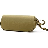 Yzpacc Tactical Molle Glasses Case Hard Shell Sunglass Case Eyeglass Case Shockproof Protective Glasses Case With Clip