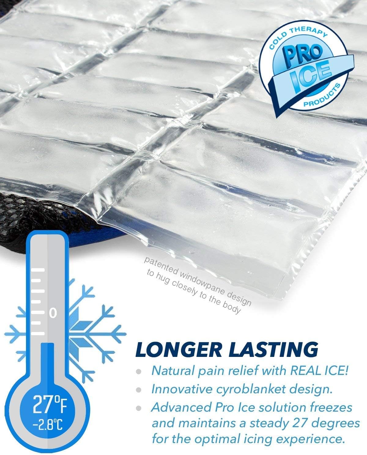 Pro Ice Youth Shoulder Elbow Ice Therapy Wrap PI220 - Ice Packs Included: Sports & Outdoors