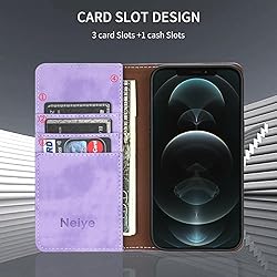 Neiye Compatible with iPhone 12/12 Pro Wallet Case