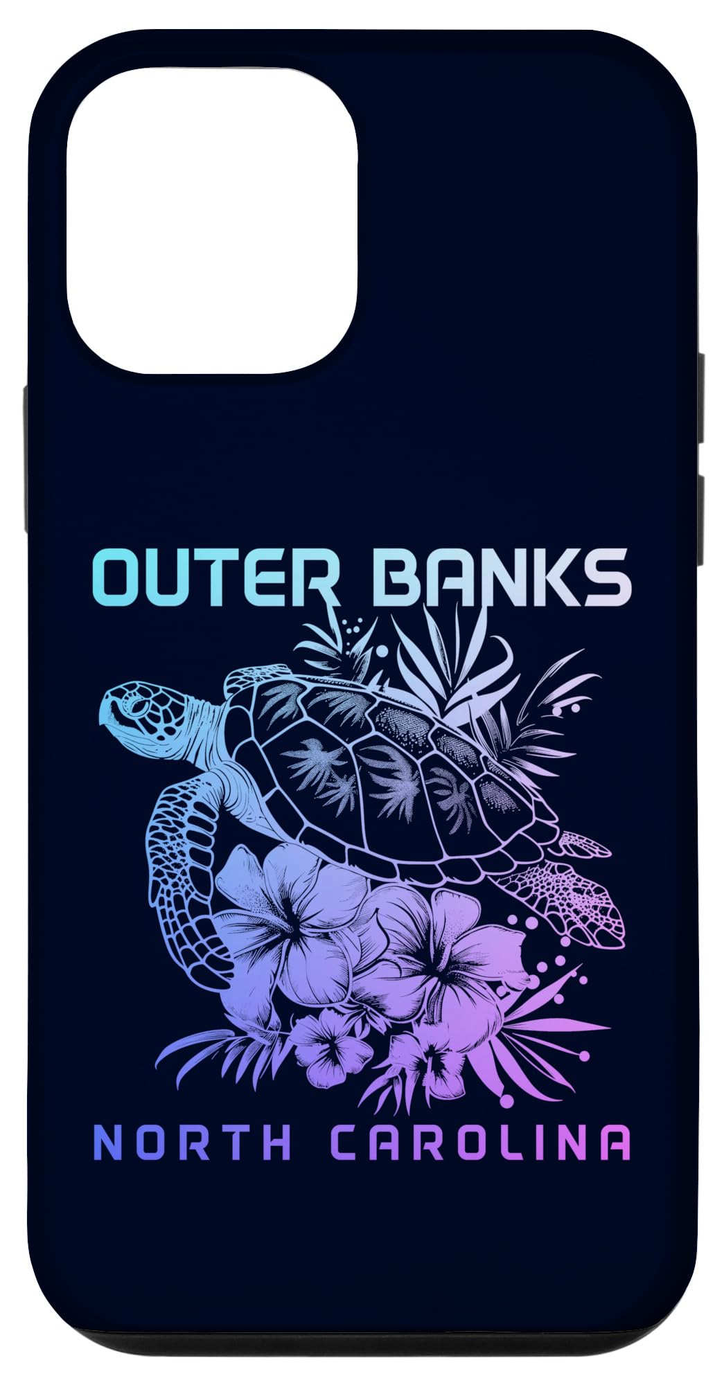 iPhone 12 mini Outer Banks North Carolina Sea Turtle Surf Surfer Case