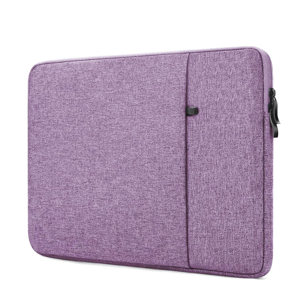 ProElife 15-Inch Laptop Sleeve Case for 2026-2023 MacBook Air 15 inch with M5 M4 M3 M2 A3448/A3241/A3114/A2941 Accessory Water-resistant Bag Travelling Carry Case Cover (Purple)