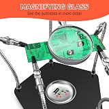 Preciva Third Hand Soldering Tool Magnetic Helping Hands with 4 Clamps and view 2