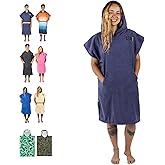 COR Surf Poncho Changing Towel Robe with Hood and Front Pocket | Thick Quick Dry Microfiber Towel