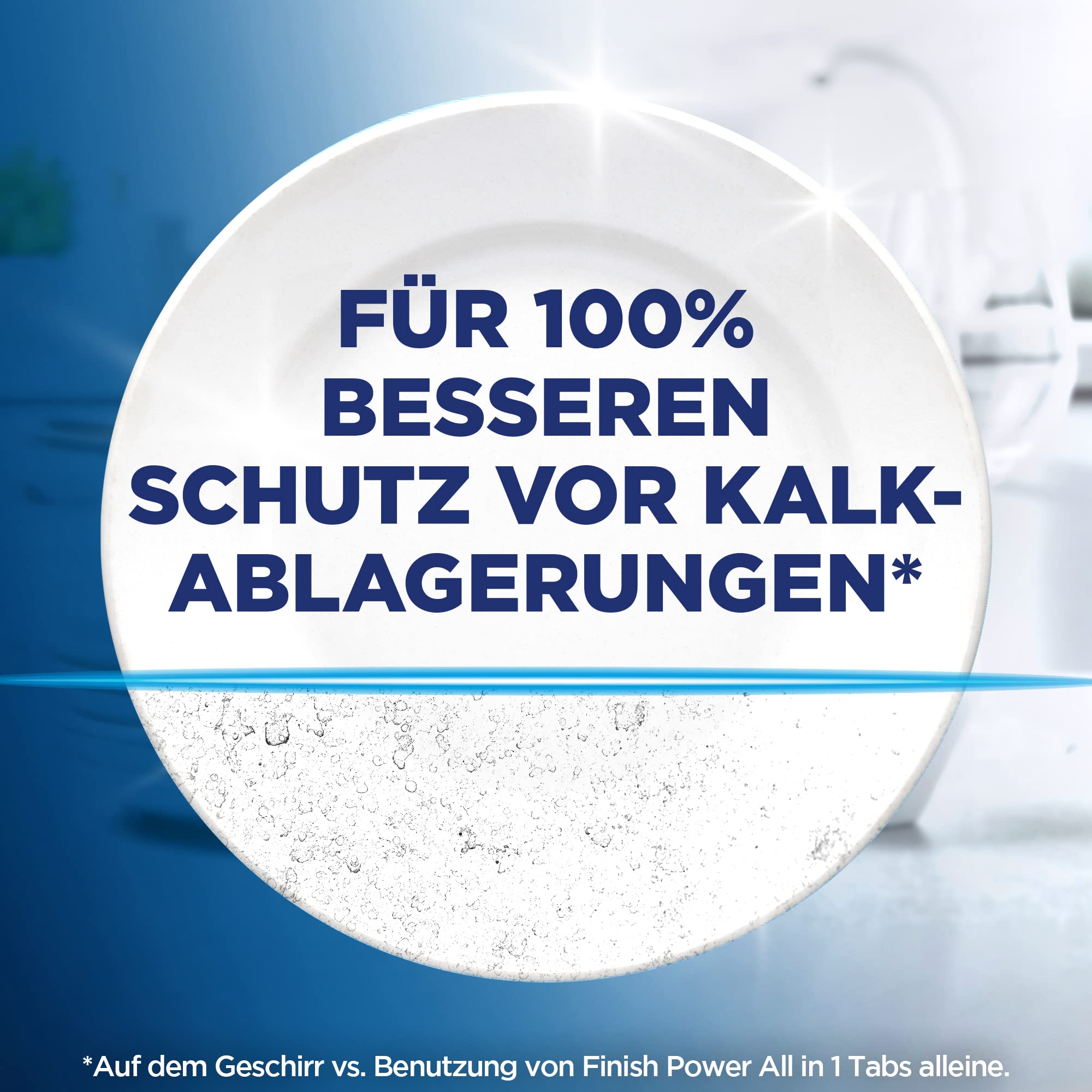 Finish Spezial-Salz, Spülmaschinensalz zum Schutz vor Kalkablagerungen und Wasserflecken, Multipack mit 8 x 1,2 kg 3