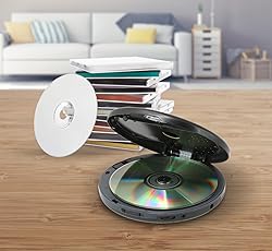 GPX PC332B Portable CD Player with Anti-Skip