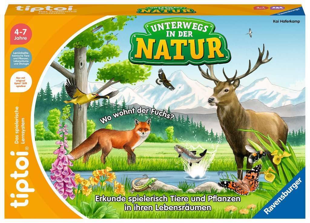 Ravensburger tiptoi On the Go in Nature Board Game