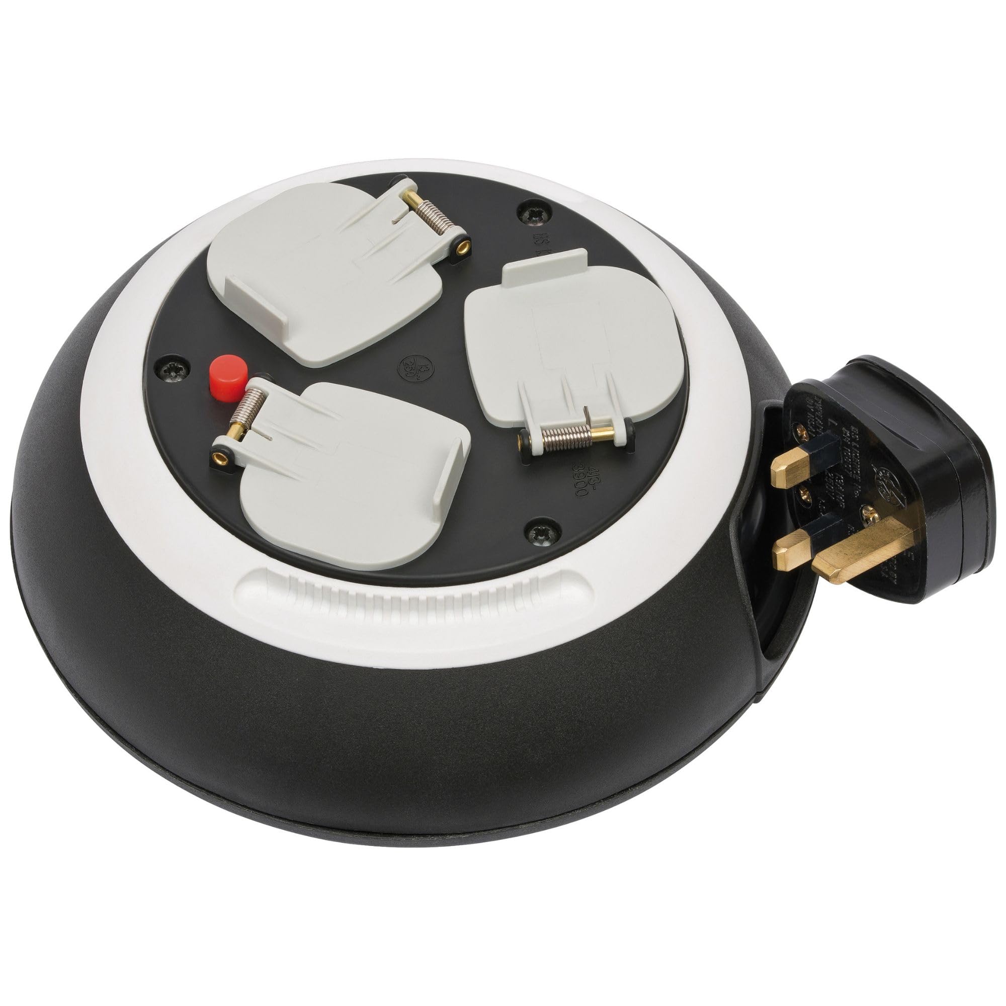 Brennenstuhl 1109223 Comfort Line Cable Box CL-S 3-Way White 3m H05VV-F 3G1,25 GB