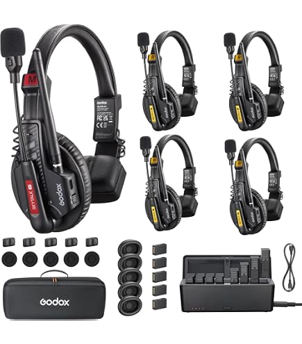 Amazon.com: Hollyland Solidcom C1 Pro-4S 4-Person Headset Full