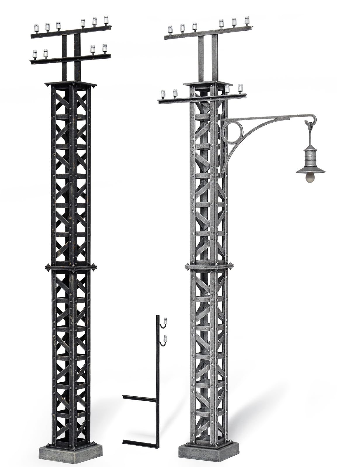 Miniart 1:35 Scale Telegraph Poles Plastic Model Kit (Grey)
