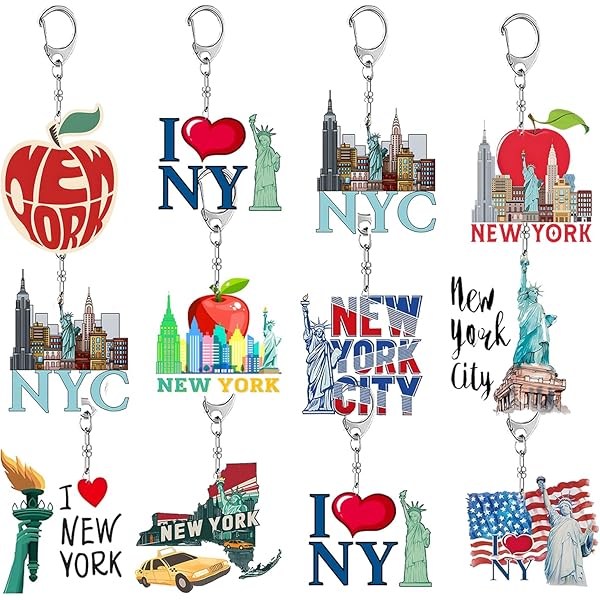 Amazon.com: TSY TOOL MTA Metal New York City Subway Key Chain 5
