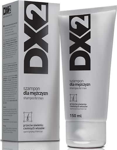 Aflofarm DX2 Shampoo for Men 150 ml Against Greying of Dark Hair