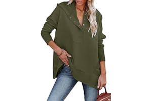 onlypuff Oversized Pulllover Hoodies for Women Fall Fashion Sweatshirts Teen Girls Hooded Tunic Tops