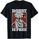 Harry Potter and The Deathly Hallows Vintage Dobby is Free T-Shirt