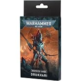 Games Workshop Warhammer Datasheet Cards: Drukhari