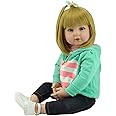 Funny House 18 inch 48 cm New Realistic Lifelike That Looks Real Real Baby Doll Soft Silicone Vinyl Toddler Baby Doll Toy for Children Kids Christmas Birthday