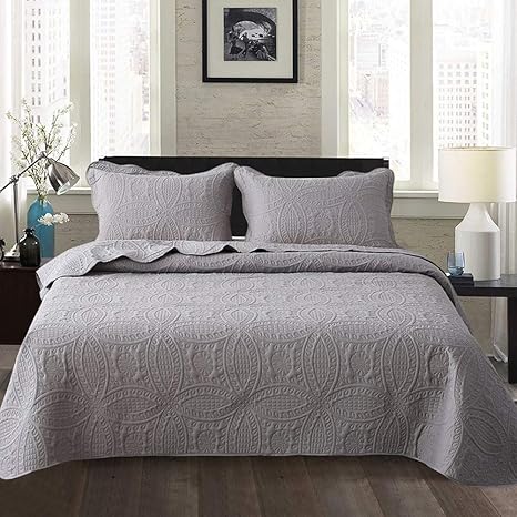 Amazon.com: Travan Bedspread Quilt Set 