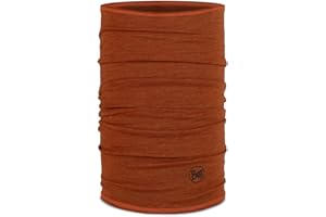 Buff Lightweight Merino Wool Neck Gaiter, 100% Ethically Sourced Wool,Versatile, Temperature Regulating Face Mask, Adult Size