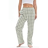Magicmode Womens Pajama Pants Soft Cotton Sleep Lounge Pant Elastic Waist Pajama Bottoms