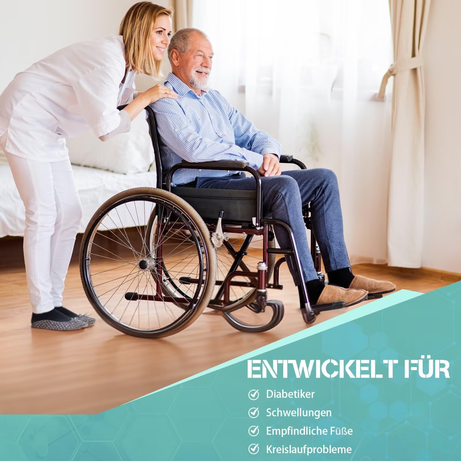 TUUHAW Damensocken 39-42 ohne Gummibund Diabetikersocken Damen Diabetiker Socken Herren 10 Paar Comfort Baumwolle Dunkelblau Herrensocken Gesundheitssocken ohne Bund 6