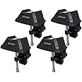 YAKIMA BedRock HD Low Profile Heavy Duty Truck Bed Rack Towers (Set of 4), 300 Pound On-Road Capacity, 180 Off-Road Capacity, Black