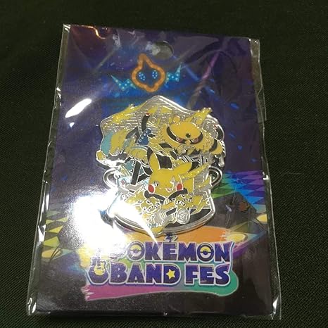 Amazon ポケモンバンドフェス ピンズ ポケットモンスター ポケモンセンター限定 ピカチュウ ゼラオラ エレキブル バッジ ホビー
