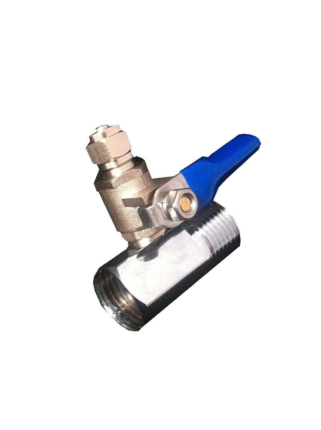 Válvula de fontanería de agua para alimentación de grifo en línea ...
