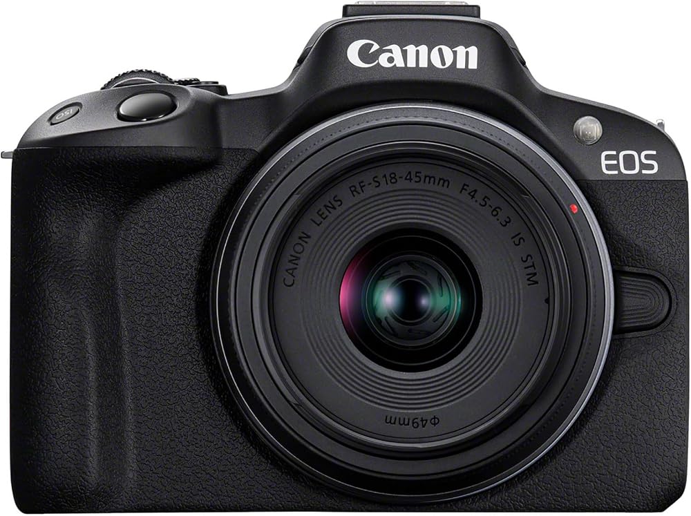 Canon EOS R50 + RF-S 18-45mm F4.5-6.3 IS STM Camera