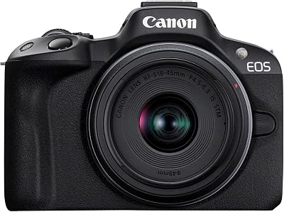 Canon EOS R50 + RF-S 18-45mm F4.5-6.3 IS STM Camera