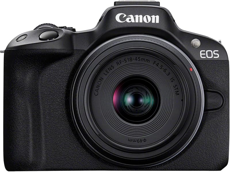 Canon EOS R50 + RF-S 18-45mm F4.5-6.3 IS STM Camera